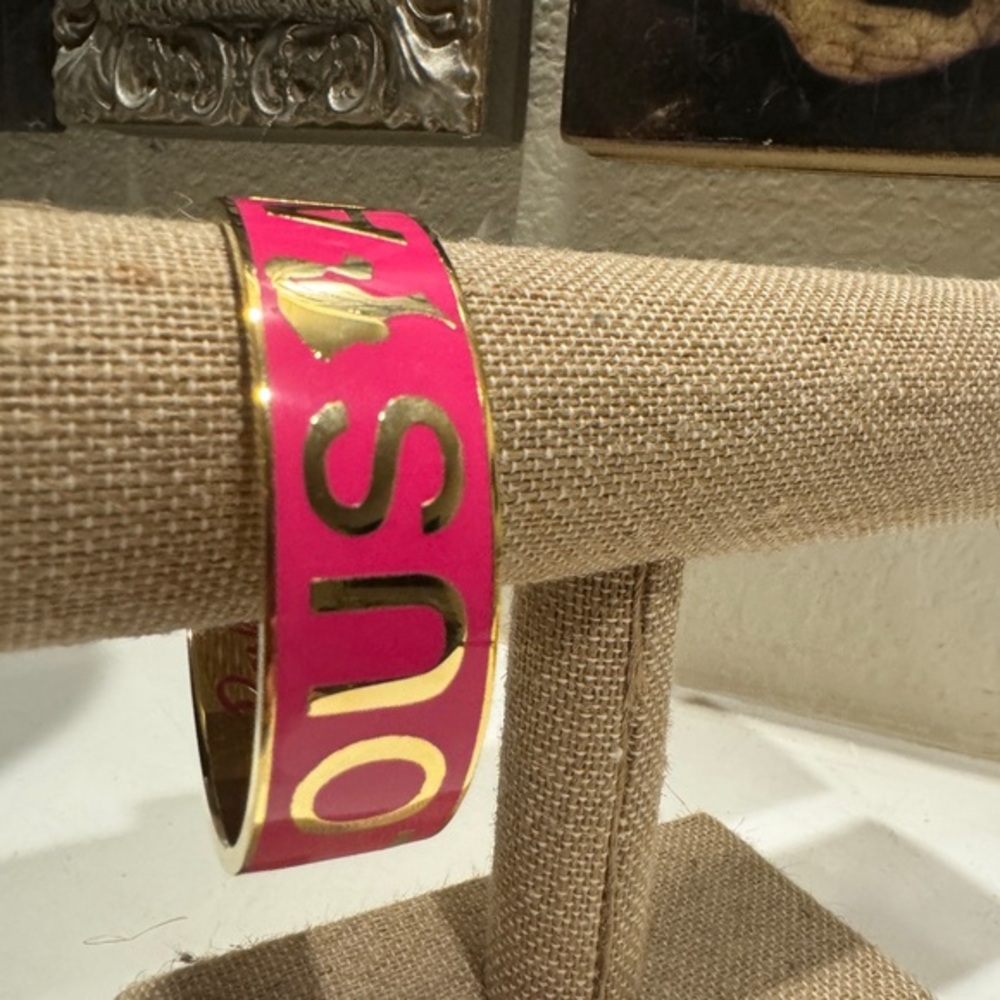 Barbie Pink and Gold Bangle - "Always Fabulous" 2014 EUC - Picture 8 of 9
